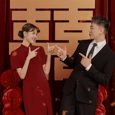 情侣模特