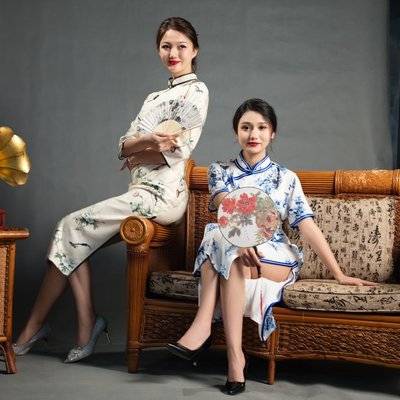 旗袍模特