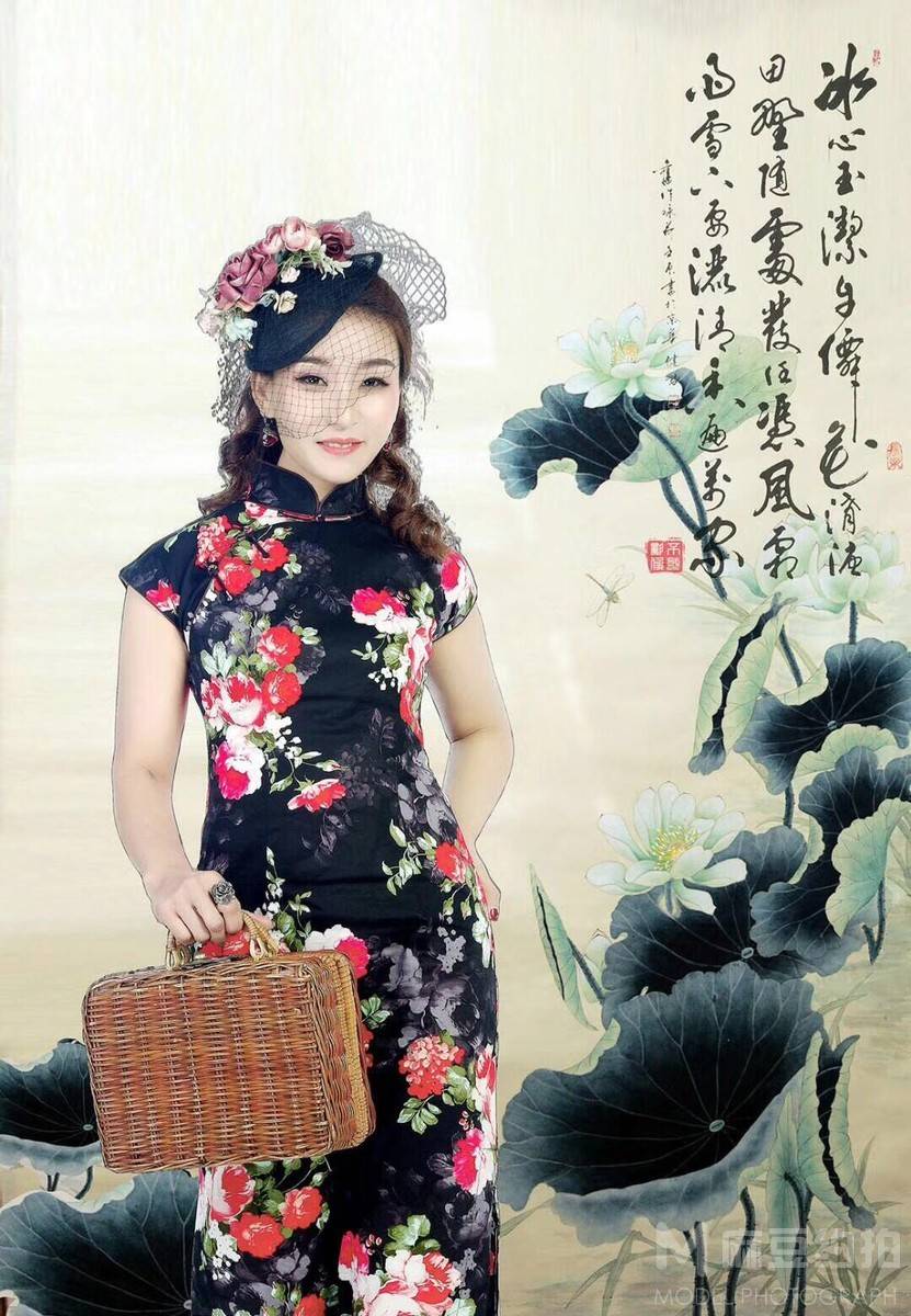 旗袍模特