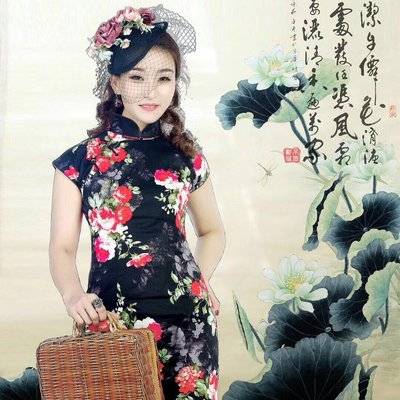 旗袍模特