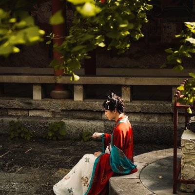 汉服模特