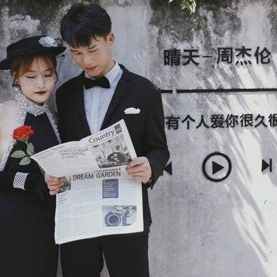 情侣模特