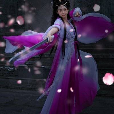 汉服模特