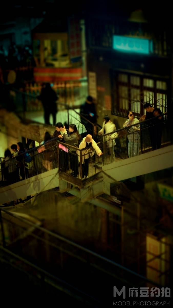 胶片模特