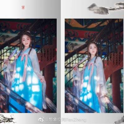 汉服模特