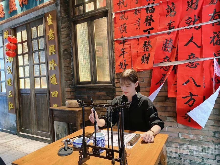 复古模特