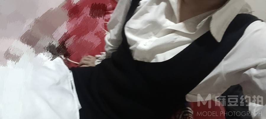 黑白模特