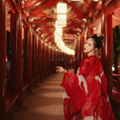 汉服模特