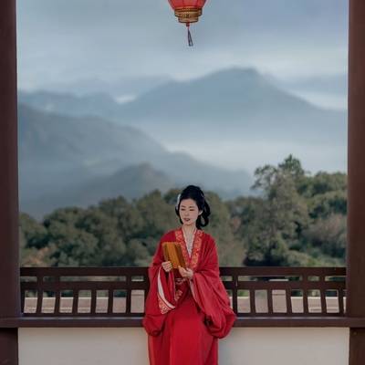 汉服模特
