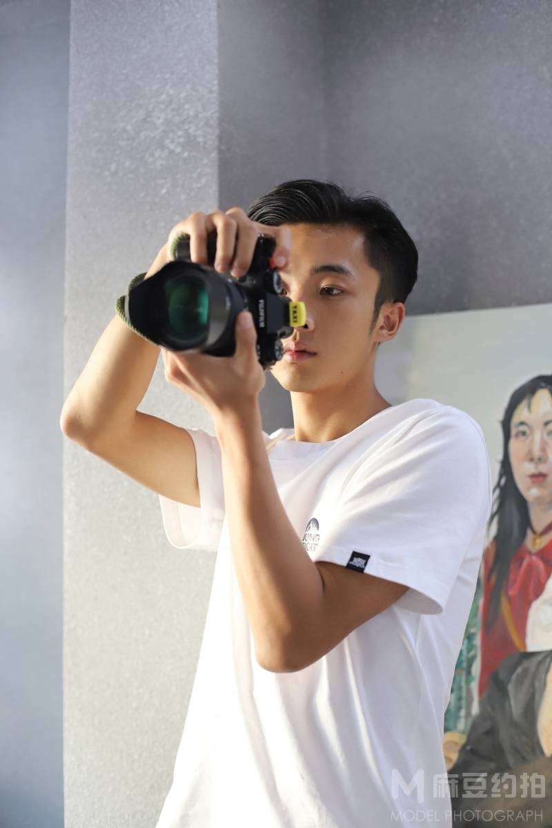 黑白模特