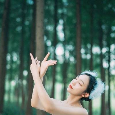 森系模特