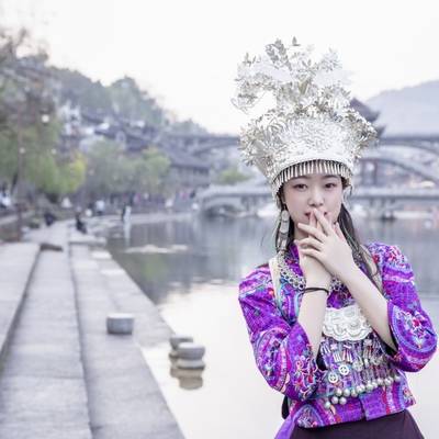 汉服模特