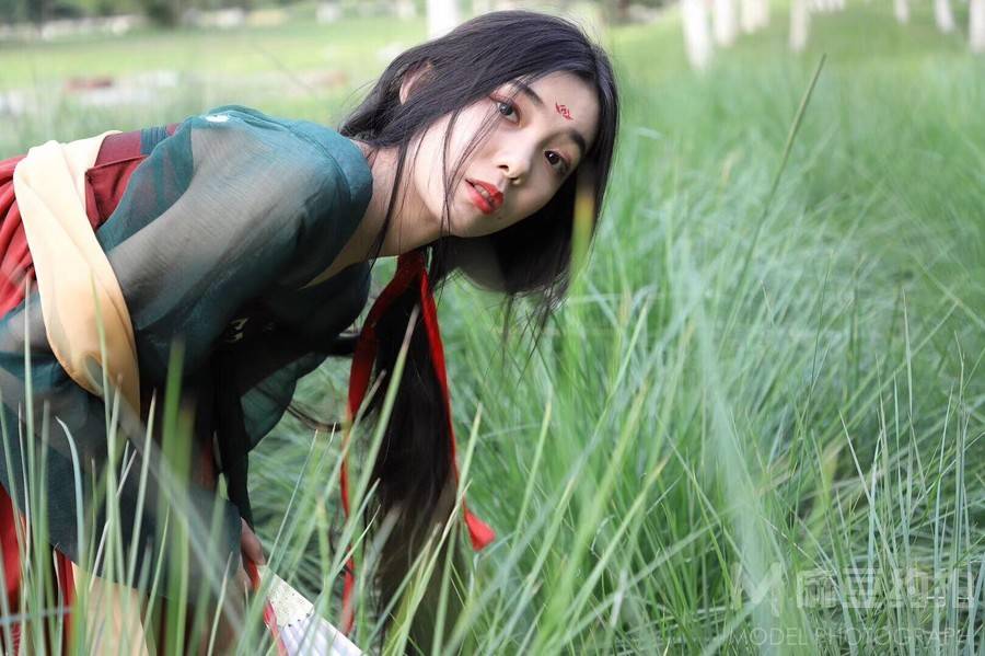 汉服模特