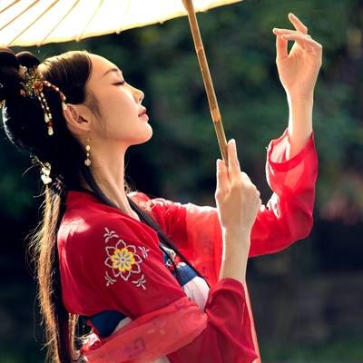 森系模特