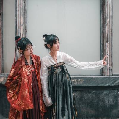 汉服模特