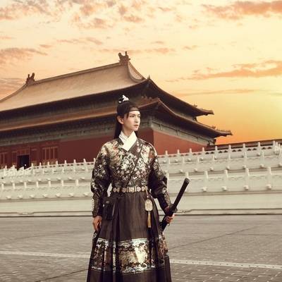 汉服模特