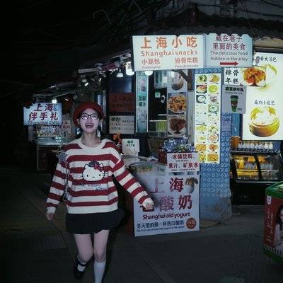 复古模特