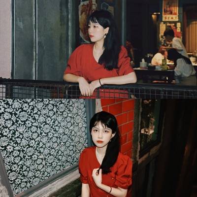 胶片模特