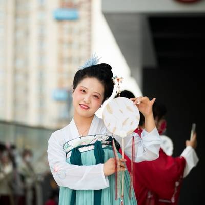 汉服模特
