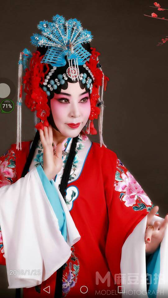 妆容模特