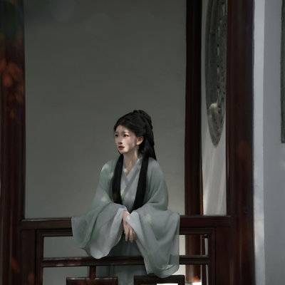 汉服模特