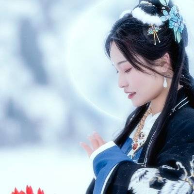 汉服模特