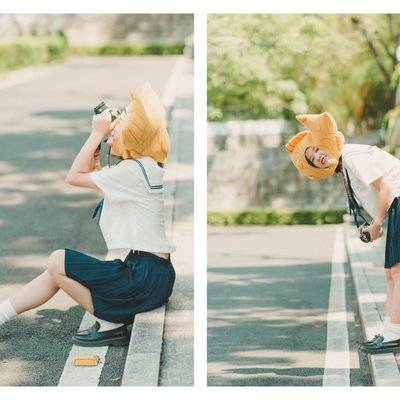 校园模特