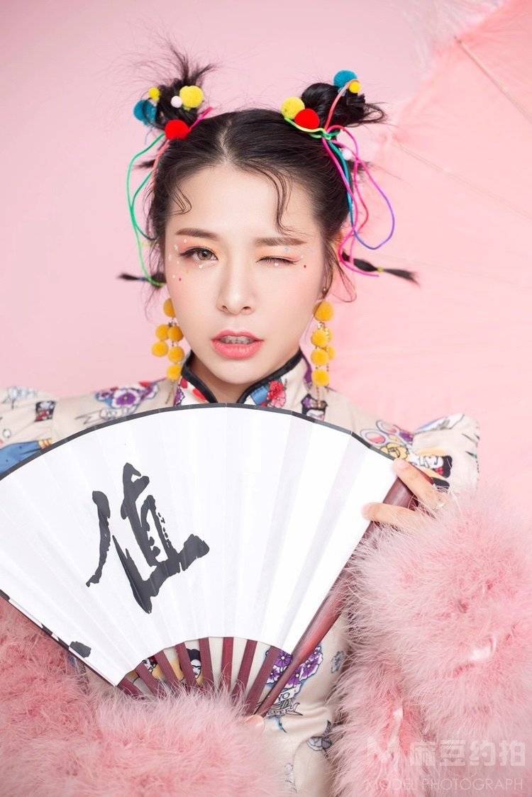 森系模特