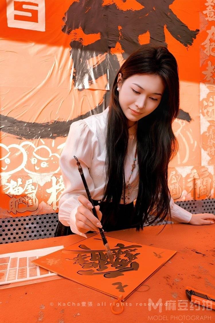 汉服模特