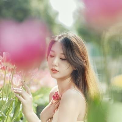 森系模特