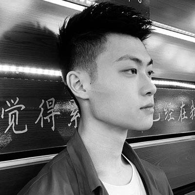 黑白模特