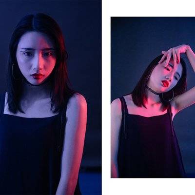 情绪模特