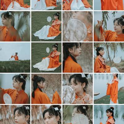 汉服模特