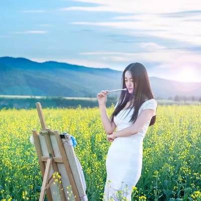 森系模特