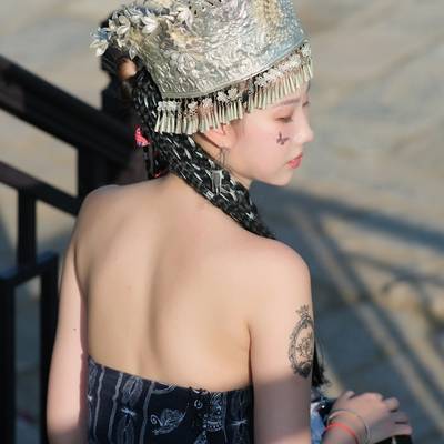 森系模特