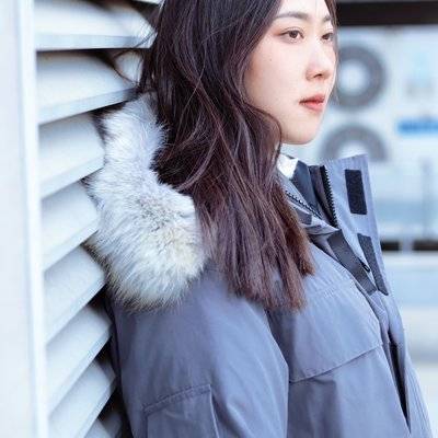 黑白模特