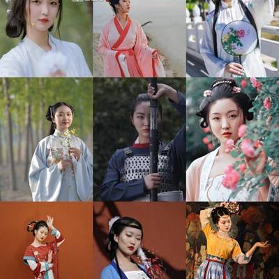 汉服模特
