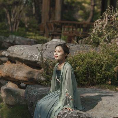 汉服模特