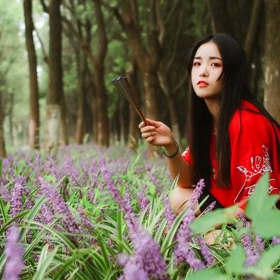 森系模特