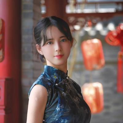 旗袍模特