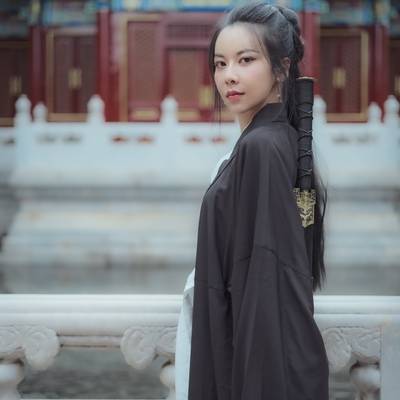 汉服模特
