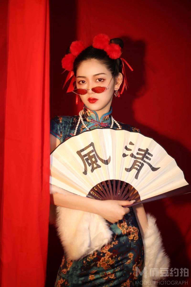 旗袍模特