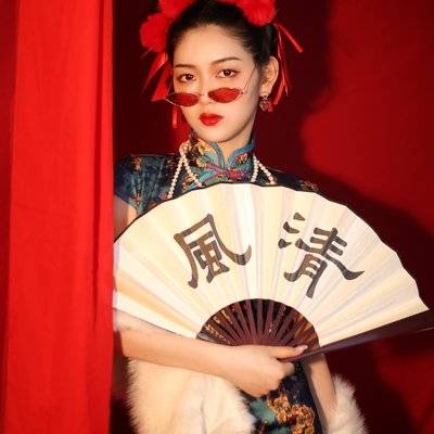 旗袍模特