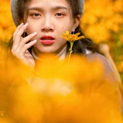 森系模特