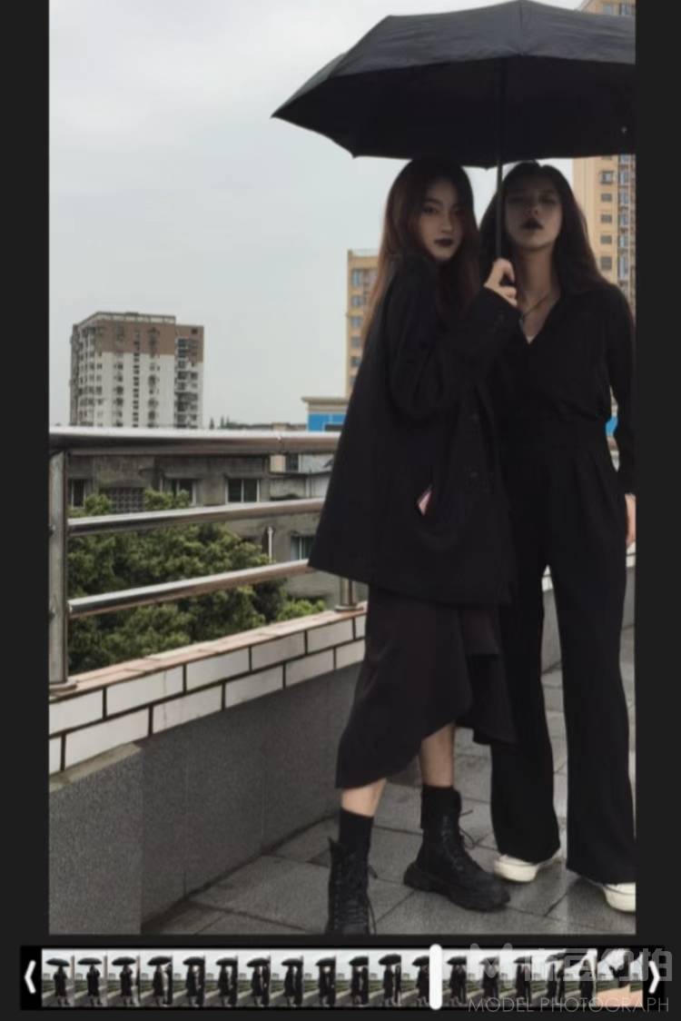 暗黑模特