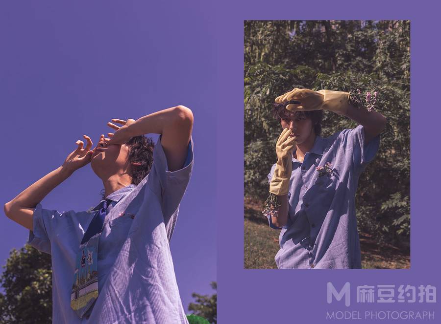 情绪模特