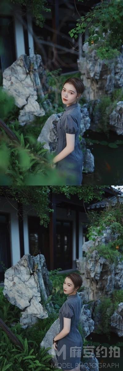 森系模特