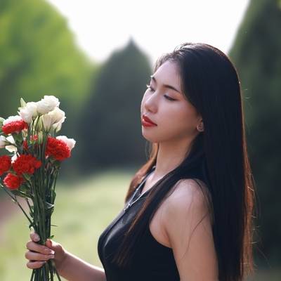 森系模特
