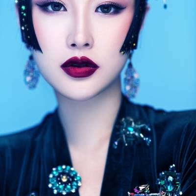 妆容模特