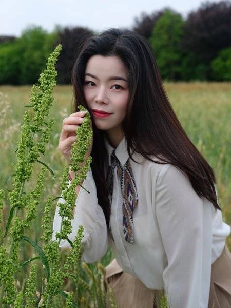黑白模特